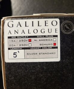 Synergistic Research Galileo Power Cable